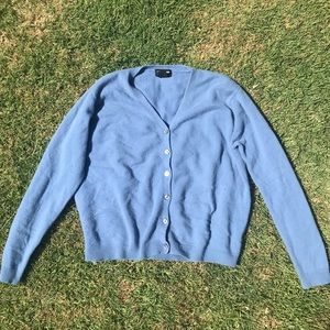 ✨5/$14 Sky Blue Cashmere Button Up Cardigan